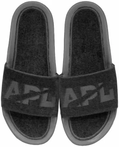 Apl Athletic Propulsion Labs Men's Techloom Velvet Slide In Black