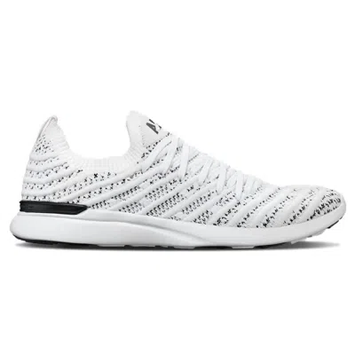 Apl Athletic Propulsion Labs Men's Techloom Wave Sneakers In White/black