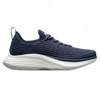 Apl Athletic Propulsion Labs Men's Techloom Zipline Sneaker In Midnight/white In Blue