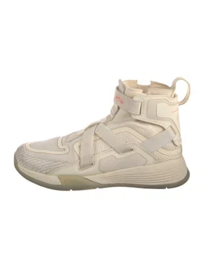 Pre-owned Apl Athletic Propulsion Labs Mesh Athletic Sneakers In White