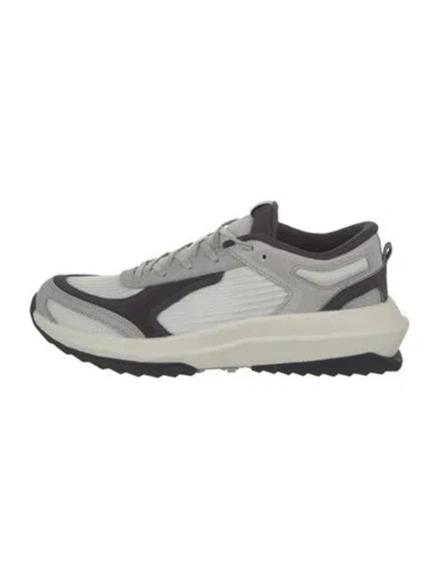 Pre-owned Apl Athletic Propulsion Labs Mesh Colorblock Pattern Athletic Sneakers In White