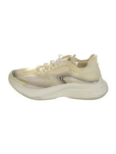 Pre-owned Apl Athletic Propulsion Labs Mesh Graphic Print Athletic Sneakers In Neutrals