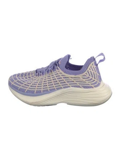 Pre-owned Apl Athletic Propulsion Labs Mesh Graphic Print Athletic Sneakers In Neutrals