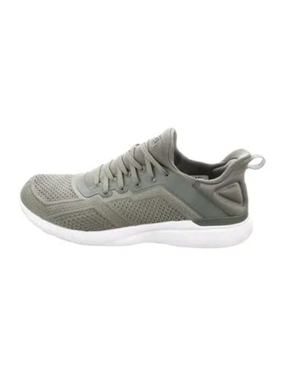 Pre-owned Apl Athletic Propulsion Labs Mesh Mesh Accents Athletic Sneakers In Grey