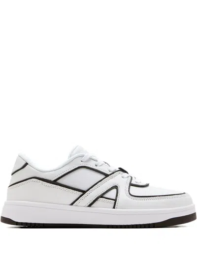 Apl Athletic Propulsion Labs Nostalgia '87 Leather-trimmed Sneakers In White