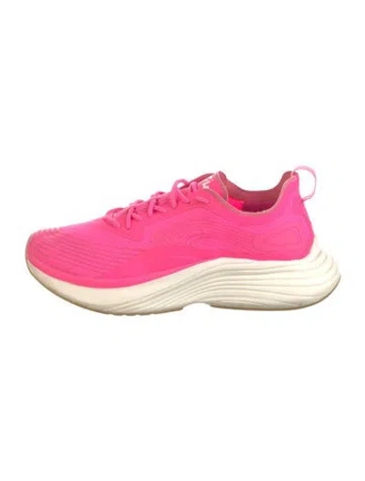 Pre-owned Apl Athletic Propulsion Labs Nylon Printed Sneakers In Pink