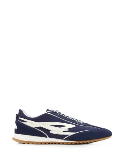 Apl Athletic Propulsion Labs Panelled Lace-up Sneakers In Blue