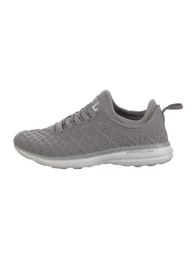 Pre-owned Apl Athletic Propulsion Labs Patterned Athletic Sneakers In Grey/white