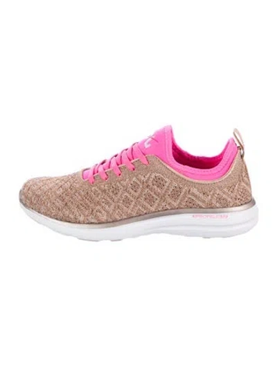 Pre-owned Apl Athletic Propulsion Labs Patterned Athletic Sneakers In Neutrals