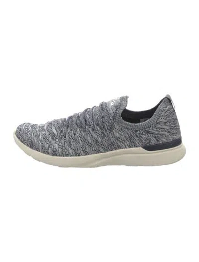 Pre-owned Apl Athletic Propulsion Labs Patterned Sneakers In Blue