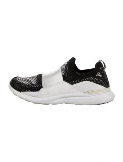 Pre-owned Apl Athletic Propulsion Labs Patterned Sock Sneakers In Black/grey