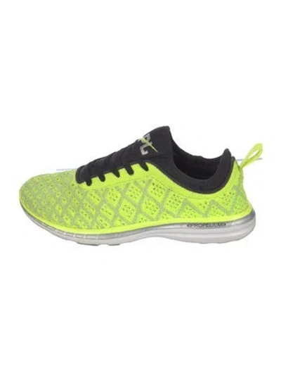 Pre-owned Apl Athletic Propulsion Labs Printed Sneakers In Green