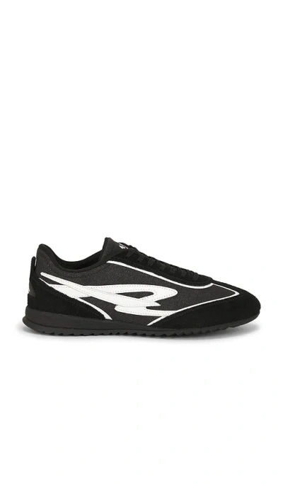Apl Athletic Propulsion Labs Riviera Sneaker In Black & Ivory