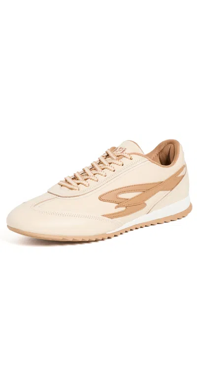 Apl Athletic Propulsion Labs Riviera Sneakers Alabaster/tan/ivory In Pink
