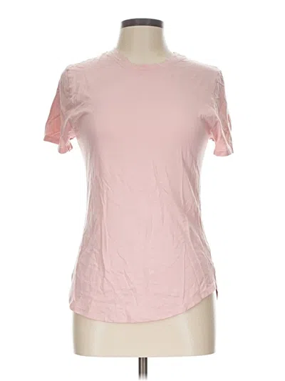 Pre-owned Apl Athletic Propulsion Labs Short Sleeve T-shirt In Pink