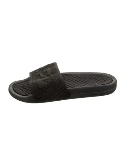 Pre-owned Apl Athletic Propulsion Labs Slides In Black