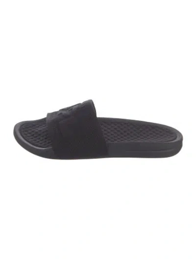 Pre-owned Apl Athletic Propulsion Labs Slides In Black