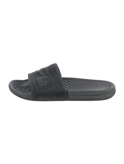 Pre-owned Apl Athletic Propulsion Labs Slides In Grey