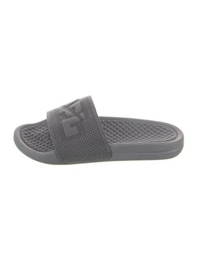 Pre-owned Apl Athletic Propulsion Labs Slides In Grey