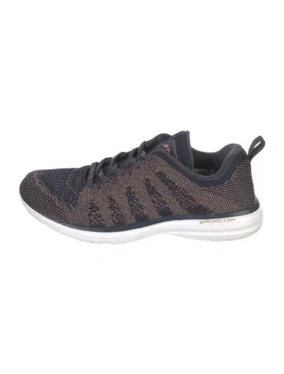 Pre-owned Apl Athletic Propulsion Labs Sneakers In Blue