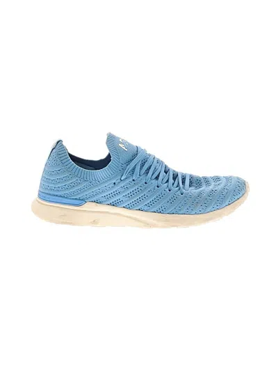 Pre-owned Apl Athletic Propulsion Labs Sneakers In Blue