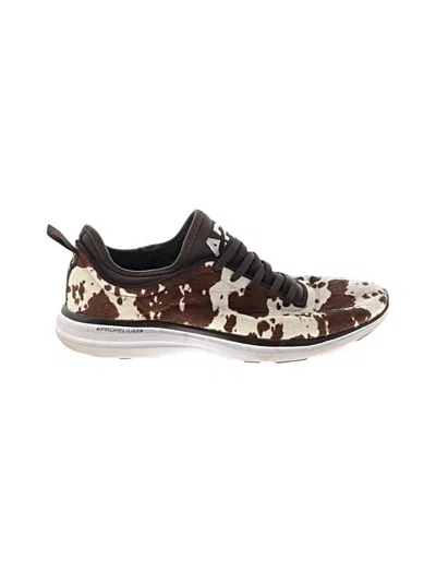 Pre-owned Apl Athletic Propulsion Labs Sneakers In Brown