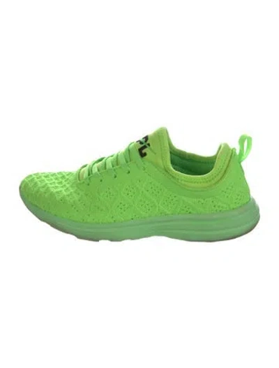 Pre-owned Apl Athletic Propulsion Labs Sneakers In Green
