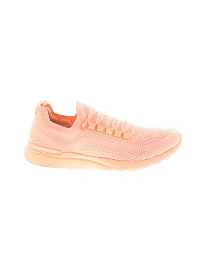 Pre-owned Apl Athletic Propulsion Labs Sneakers In Orange
