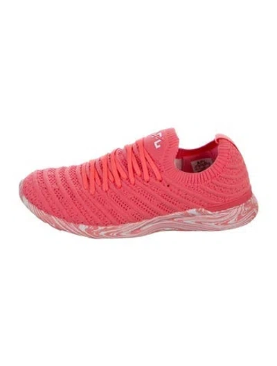 Pre-owned Apl Athletic Propulsion Labs Sneakers In Red