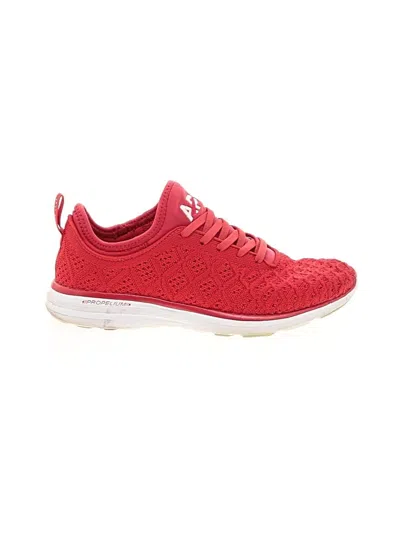 Pre-owned Apl Athletic Propulsion Labs Sneakers In Red