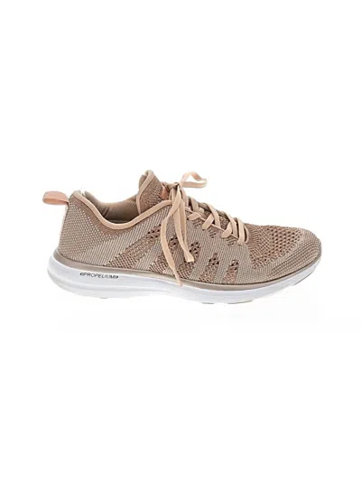 Pre-owned Apl Athletic Propulsion Labs Sneakers In Tan