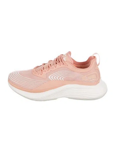 Pre-owned Apl Athletic Propulsion Labs Striped Athletic Sneakers In Pink