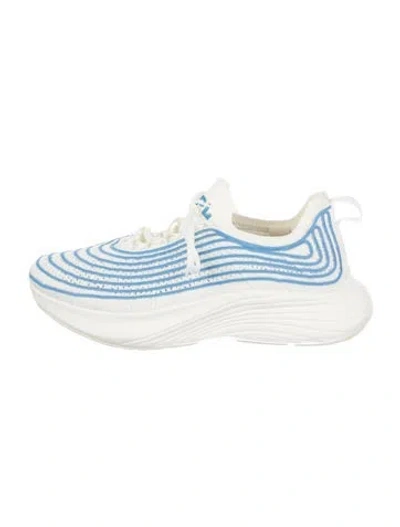 Pre-owned Apl Athletic Propulsion Labs Striped Athletic Sneakers In White