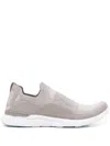 Apl Athletic Propulsion Labs Techloom Bliss Slip-on Running Sneakers In 灰色