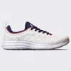 Apl Athletic Propulsion Labs Techloom Phantom Sneakers In White/royal Navy/red