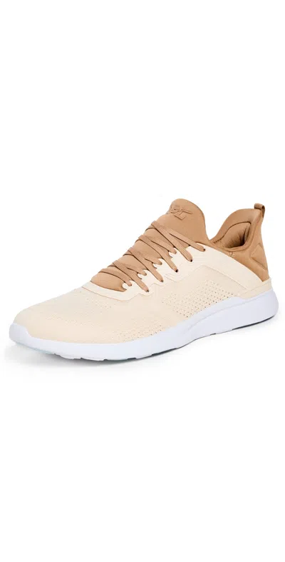 Apl Athletic Propulsion Labs Techloom Tracer Sneakers Alabaster/tan/white
