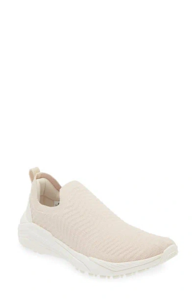 Apl Athletic Propulsion Labs Techloom Traveler Slip-on Sneaker In Beach/ivory