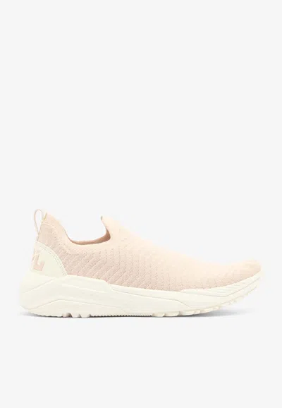 Apl Athletic Propulsion Labs Techloom Traveler Slip-on Sneakers In Beige