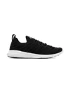 Apl Athletic Propulsion Labs Techloom Wave Knitted Lace-up Sneakers In Black