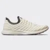 Apl Athletic Propulsion Labs Techloom Wave Sneakers In Ivory/iron/ribbed