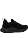 Apl Athletic Propulsion Labs Techloom Zipline Knitted Sneakers In Black