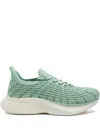 Apl Athletic Propulsion Labs Athletic Propulsion Labs Techloom Zipline Knitted Sneakers In Green