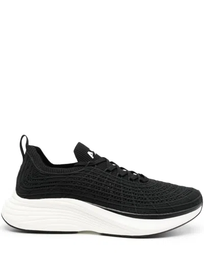 Apl Athletic Propulsion Labs Techloom Zipline Layered Sneakers In Black