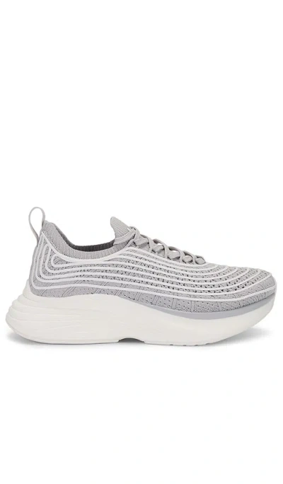 Apl Athletic Propulsion Labs Techloom Zipline Sneaker In Harbor Grey & Ivory