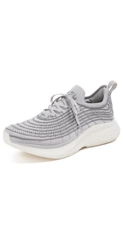 Apl Athletic Propulsion Labs Techloom Zipline Sneakers Heather Grey/cement/anthracite