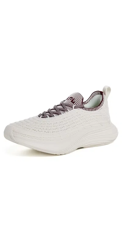 Apl Athletic Propulsion Labs Ribbed-knit Sneakers In White