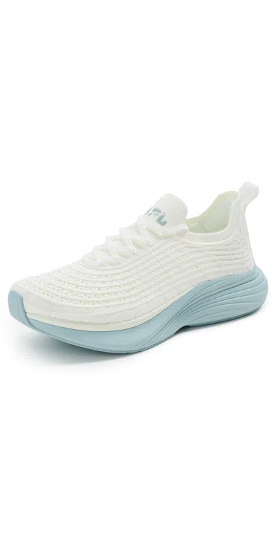 Apl Athletic Propulsion Labs Techloom Zipline Sneakers Ivory/low Tide
