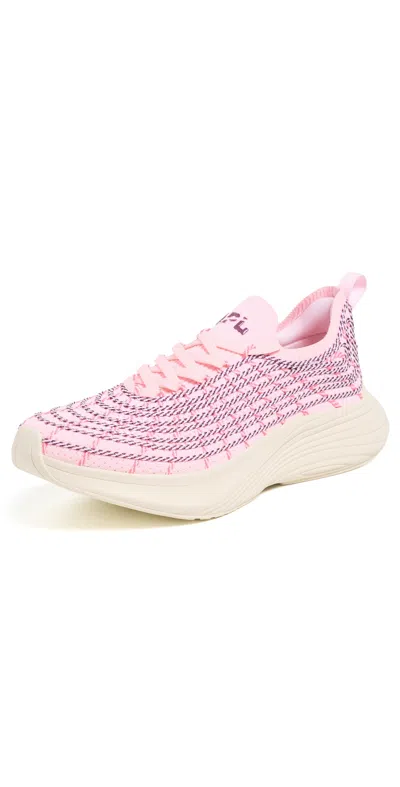 Apl Athletic Propulsion Labs Techloom Zipline Sneakers Pink/moonscape/pristine