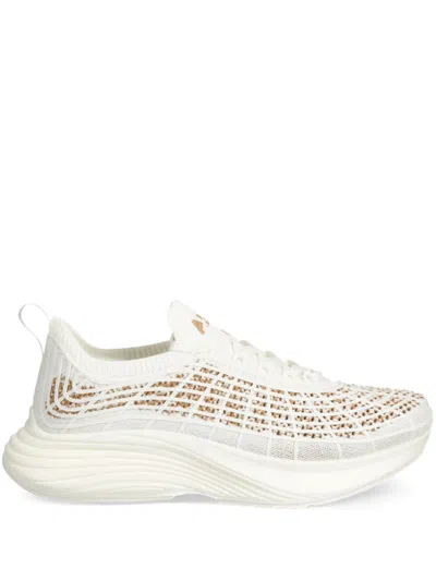 Apl Athletic Propulsion Labs Techloom Zipline Sneakers In White