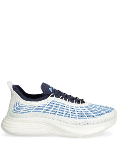 Apl Athletic Propulsion Labs Techloom Zipline Sneakers In White